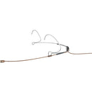 DPA 4488-DP-R-C34 Cardioid Headset Microphone With Locking 3.5mm Adapter (Brown)