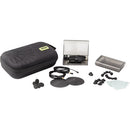 DPA KIT-4060-OP-SMK Normal Sensitivity Omni Lavalier Stereo Microphone Kit With MicroLock Connector & Accessories (Black)