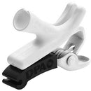 Pince incurvée DPA SCM0017-2-Wx pour microphone cravate (blanc)