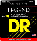 DR Handmade Strings FL-45 Electric Bass Strings Medium - 45-105
