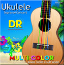 Cordes DR Handmade Strings UMCSC en nylon pour ukulélé soprano/concert