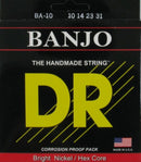 DR Handmade Strings BA-10 Tenor Banjo Strings - 10-31