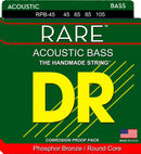 Cordes de basse acoustique DR Handmade Strings RPB-45, tirant moyen - 45-105