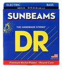 Cordes DR Handmade Strings NMR6-30 6 pour basse électrique, tirant moyen (30-125).
