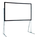 Draper 241037 Ultimate Folding Screen Front Projection Surface w/Heavy Duty Legs - HDTV (64"x115")
