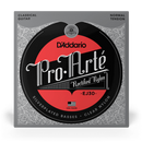 D'Addario EJ30 Classics Argent Plaqué/Nylon Rectifié Normal