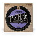 D'Addario EJ44 Pro Arte Silver/Clear/Extra Hard