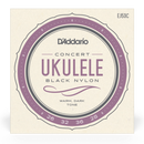 D'Addario EJ53C Pro-Arte Black Nylon Hawaiian / Concert Ukulele Strings