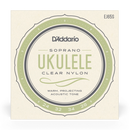 D'Addario EJ65S Pro-Arte Clear Nylon Ukulele Strings, Soprano