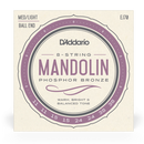 D'Addario EJ70 Mandoline Phosphor Bronze Ball End 11-38