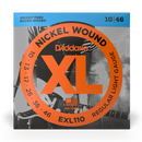 D'Addario EXL110 Nickel enroulé REG. LUMIÈRE 10-46