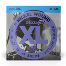D'Addario EXL115 Nickel enroulé BLUES/JAZZ ROCK 11-49
