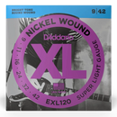 D'Addario EXL120 Nickel Wound SUPER LIGHT 09-42