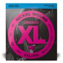 D'Addario EXL170S Nickel à plaie ronde ÉCHELLE COURTE 45-100