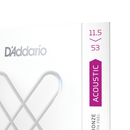 D'Addario XSAPB11553 Strings de guitare acoustique - 6