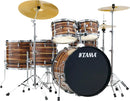 Tama IE62CCTW 6-Piece Drum Set With Snare Drum And Meinl Cymbals (Coffee Teak Wrap)