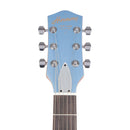 Harmony JUPITER THINLINE Semi Hollow-Body Electric Guitar (Sky Blue)