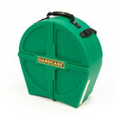 Hardcase HNL14S Fully Lined Snare Drum Case (Dark Green) - 14"