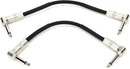 PRS Classic Right Angle To Right Angle Instrument Cable - 6in (2 Pack)