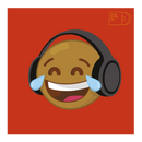 Serato Control Vinyl Emoji Series - Penser/Pleurer (Paire) 