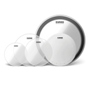 Evans EDP1-G2CLR-F Pack d'amélioration pour batterie (Clear) - 10in, 12in 14in & 22in