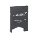 Adaptateur Exascend CFexpress Type-A vers Type-B
