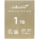 Exascend EXPC5EB001TB 1TB Essential Pro Max CFexpress 4.0 Type B Memory Card