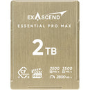 Carte mémoire Exascend EXPC5EB002TB Essential Pro Max CFexpress 4.0 Type B de 2 To