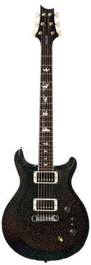 PRS S2 MIRA 594 Electric Guitar (Black Rainbow Holoflake)