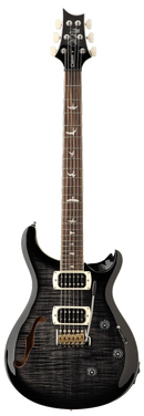PRS SE CUSTOM 24 PIEZO Semi-Hollow Electric Guitar (Charcoal Burst)
