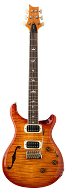 PRS SE CUSTOM 24 PIEZO Semi-Hollow Electric Guitar (Vintage Sunburst)