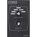 Cloud Electronics RSL-6AB Remote Volume Level Select Plate (Black)