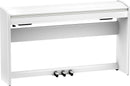 Roland F701 Digital Piano With Stand and Bench (White)
