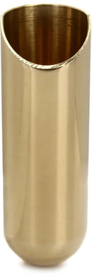 The Rock Slide BTRS-LB Polished Brass Balltip Guitar Slide - Large