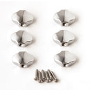 Boutons d'accordeur en plastique PRS S2 - Ensemble de 6 (Butterbean)