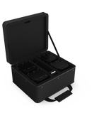 Chauvet DJ FREEDOMPARQ9X4 Wireless RGBA LED Uplight 4-Pack In Carry Bag