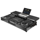 Odyssey FZGSDJMA9CDJWBL Glide-Style DJ Coffin Flight Case with Wheels for DJM-A9 / CDJ-3000 or Similar Size Gear (Black Label)