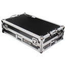 Odyssey FZGSRANE4W1 RANE FOUR 1U Flight Case avec plate-forme et roues pour ordinateur portable de style Glide