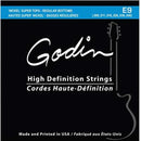 Guitares GODIN E9 Guitare électrique HD Strings