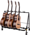 Support multi-guitares 5 instruments avec roulettes Hercules GS525B PLUS