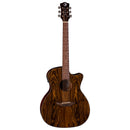Luna GYPSY EXOTIC Caidie Acoustic/Electric Guitar (Gloss Natural)