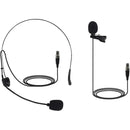Combinaison micro-cravate et casque Phenyx Pro 1HM1LM-BLK avec prise XLR 3 broches