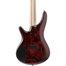 Basse électrique 5 cordes Ibanez SR305EDXWZM (Rouge vin mat givré)