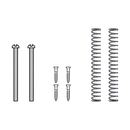 Kit de montage pour micro humbucker DiMarzio GH1201BK (noir) - Position chevalet