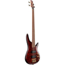 Basse électrique Ibanez SR300EDXWZM (Rouge vin mat givré)