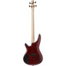 Basse électrique Ibanez SR300EDXWZM (Rouge vin mat givré)