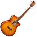 Guitare électro-acoustique Washburn EA15ITB-A Festival Series (Ice Tea Burst Flame Maple)
