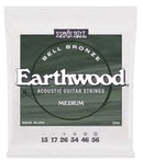 Cordes de guitare acoustique Ernie Ball 2344EB Earthwood Bell Bronze Medium 13-56