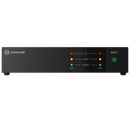 Dynacord V600:2 Amplificateur de puissance à deux canaux de 600 W pour installations commerciales (1 RU, 1/2 rack)