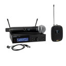 Système de microphone combiné sans fil numérique Shure SLXD124+/85M (G57 : 470 à 608 MHz)